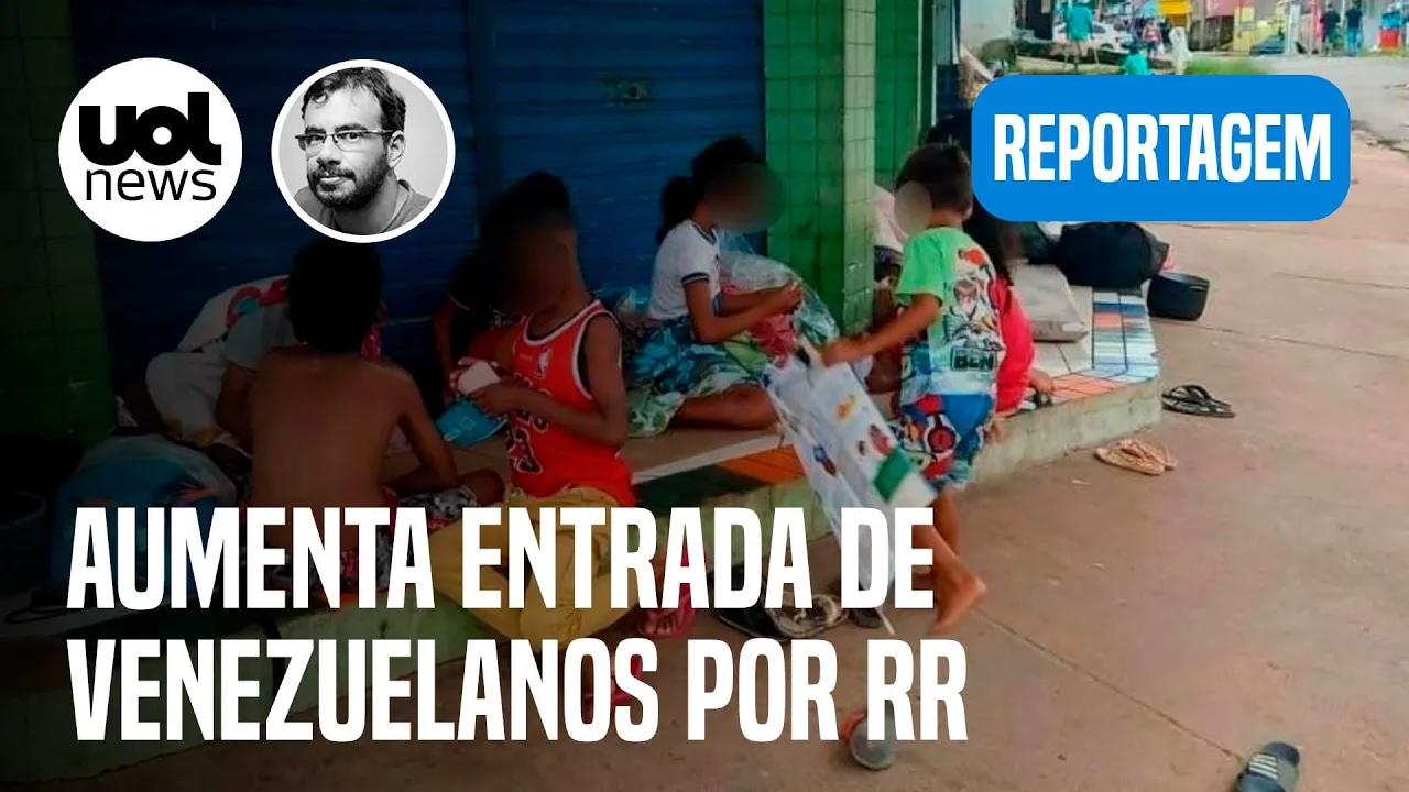 Venezuelanos em RR: Entrada pela fronteira aumenta e tem mais crianças, idosos e doentes | Madeiro