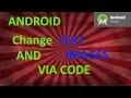 Change Text Images and More with Java Code in Android Studio