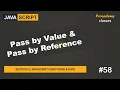 Pass by Value Pass by Reference JavaScript Functions Data A Complete JavaScript Course
