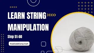 Learn String Manipulation Scientific Computing with Python freeCodeCamp Cert Steps 51-60