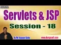 Servlets JSP tutorials Session - 18 by Mr Nagoor Babu On 26-01-2020 7 30PM