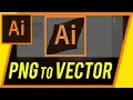How To Convert a PNG To Vector with Illustrator