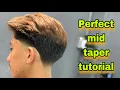 Download Lagu BARBER TUTORIAL, MID  TAPER FADE HAIRCUT ,pemula Wajib coba Cara Ini 💈