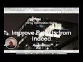Improve your Results from Indeed