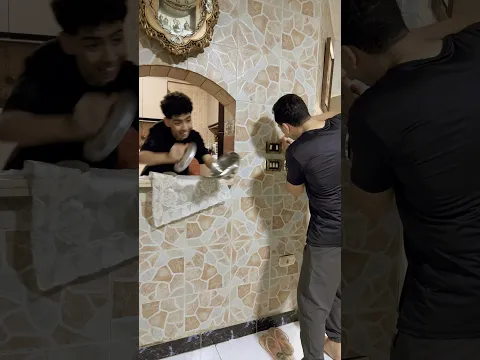 تغفيله مع الكهربه 😳😂💁