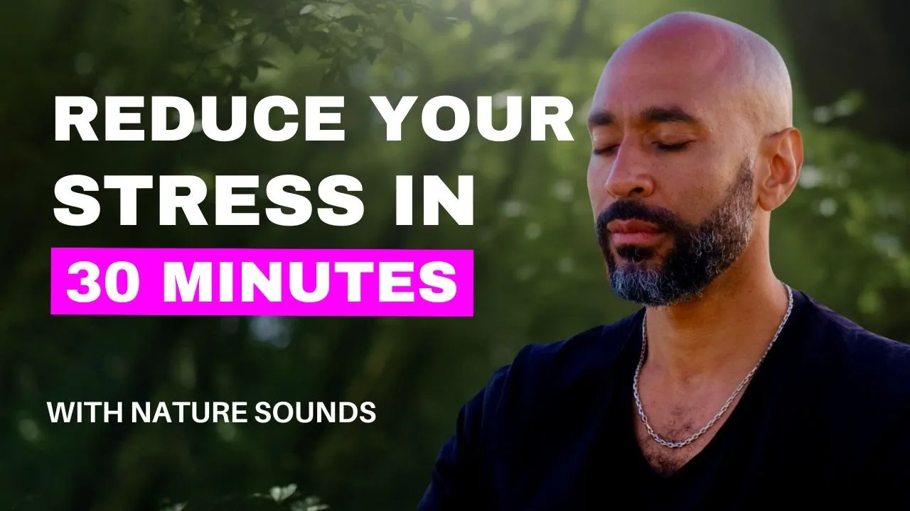 30 Minute Guided Meditation to Release Stress | Your Path to Stress Relief with Chibs Okereke 30 Minute Guided Meditation to Release Stress | Your Path to Stress Relief with Chibs Okereke