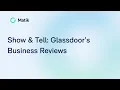 Show Tell Glassdoor s Approach to Business Reviews