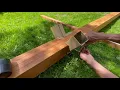 How to Make a Big Swing Set - How to Make the Longer Beam Needed