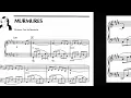 🎹R.CLAYDERMAN✨MURMURES - Piano +🎼SHEET MUSIC