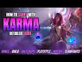 KARMA SUPPORT GUIDE - How To Carry With Karma