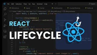 React Lifecycle Methods Explained Simply Class Components CODE WITH ME