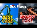 The BEST WORST-Case Scenario for Every Six Flags Park