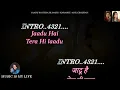 Jaadu Hai Tera Hi Jaadu Karaoke With Scrolling Lyrics Eng. & हिंदी