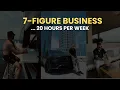 How to run a 7-figure coaching business in 20 hours/week
