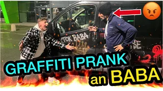 graffiti prank an arabischen vater r i p jamootv