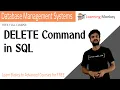 DELETE Command in SQL Lesson 47 DBMS Learning Monkey