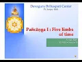 Panchang Master Class by Jyotish Guru Sanjay Rath