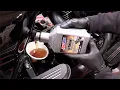 Engine Oil and Filter Change Harley Davidson Milwaukee Eight Street Glide