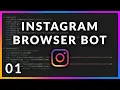 Instagram Bot Tutorial - Login Follow Unfollow