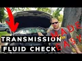 How to Check Sealed Transmission Fluid Chrysler Dodge Jeep Mopar 62TE