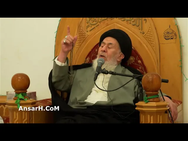 آية الله السيد إمام الجزائري ليلة  26 شهر رمضان 1444 هـ مسجد ابو الفضل العباس