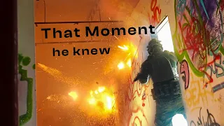 In That Moment, He Knew He F*ked Up… (Airsoft Grenade Chaos)