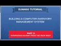DJANGO - 13 SEPARATING HTML NAVBAR FROM PAGE BODY