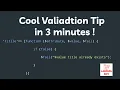 Laravel tip Custom validation function