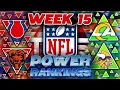 NFL Week 15 Power Rankings 2025 – Schokkende veranderingen na wilde verrassingen in de competitie
