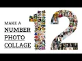 Make a Number Photo Collage in 60 Seconds FigrCollage