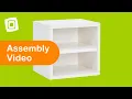 Assembly Cube with Shelf