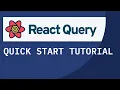 React Query Quick Start Tutorial Fetching Data with useQuery