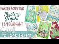 Easter Spring Coordinate Graphing Mystery Pictures Coordinate Plane Practice in One Four Quadrant