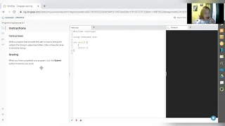 Programming Exercise 8-5