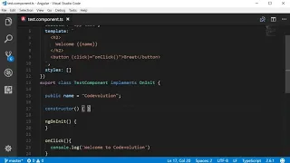 Angular 6 Tutorial 9 Event Binding