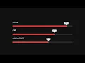 Animated Skills Bars Using Only HTML CSS