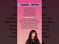 Download Lagu Loreen - Tattoo lyrics #loreen #tattoo #lyrics