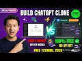 Build Your Own ChatGPT Clone FREE in 2026 - No API Key Needed Puter js Tutorial Urdu Hindi