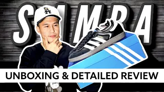 ADIDAS SAMBA OG BLACK UNBOXING DETAILED REVIEW
