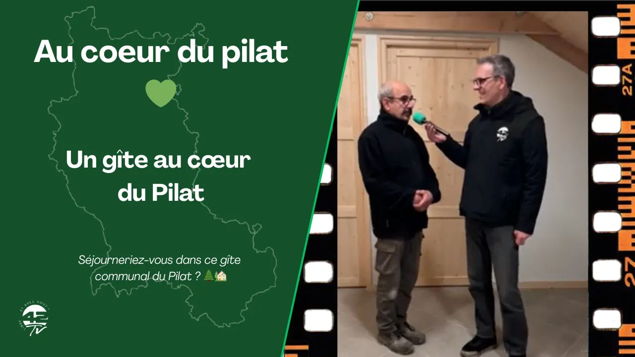 42Tv Au coeur du pilat 💚 | La Versanne transforme son ancienne école en gîte communal