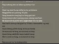 PDL, Skusta Clee, Yuridope - Sa susunod nalang (Lyric Video)