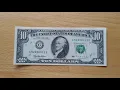 4K Uncirculated 10 US Dollar Note from 1995