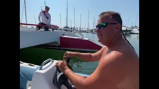 Moving Purgatory…Helping a Powerless Boat into a Marina