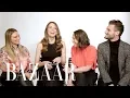 The Younger Cast Reacts to Millennial Trends Harper s BAZAAR
