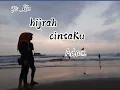 hijrah cintaku - Adam ( lirik lagu)