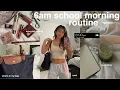 my 6am school morning routine as a college student productive and realistic