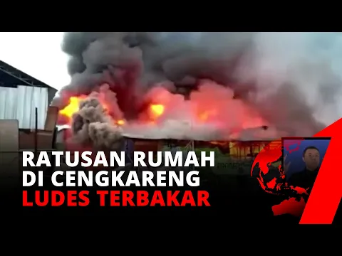 Ratusan Rumah di Cengkareng Jakbar Ludes Terbakar, Petugas Kerahkan 19 Mobil Damkar | tvOne