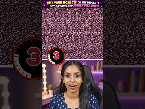 😱 Nose Trick பண்ணி பாருங்க... என்ன படம் தெரியுது? #shorts