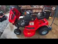 Craftsman T110 Tune Up Oil Plug Air Filter and Blades