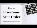 How to Place Your Avon Order Invoice Customers and Get Paid by Avon